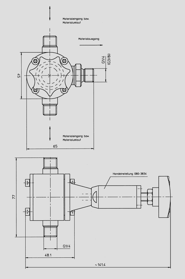 Regolatore di pressione piccolo materiale, acciaio inossidabile, regolabile manualmente, rapporto 1: 1