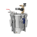 Serbatoio pressurizzato per materiale MDM da 5 litri