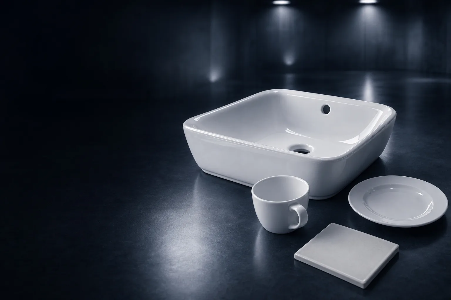 Rivestire e smaltare uniformemente ceramica e ceramica tecnica