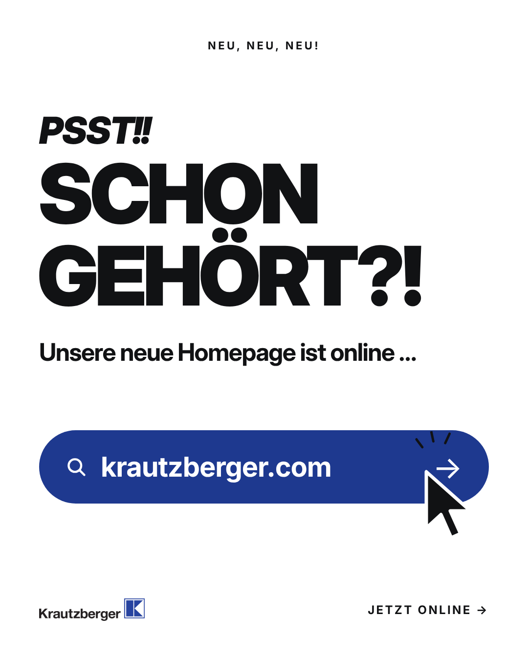 Krautzberger präsentiert neuen Internetauftritt